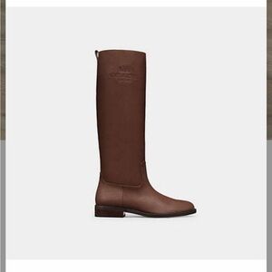 Coach Tan Knee Boots